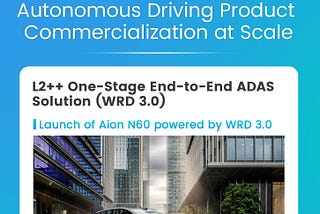 WeRide Announces Strong Q1 2026 Financial Results: Total Revenue Hit US$16.5