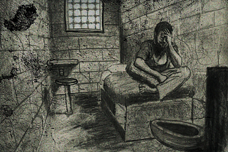 I was in solitary confinement, and it was an amazing journey