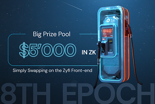 The 5,000 dollars prize pool next to a gas station