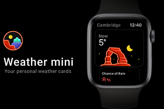 Weather mini for Apple Watch