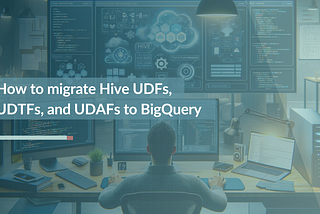 How to migrate Hive UDFs, UDTFs, and UDAFs to BigQuery