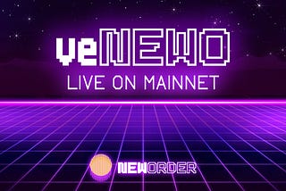 veNEWO is live on Mainnet