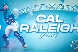 Cal Raleigh Named Rawlings® AL Platinum Glove Award Winner
