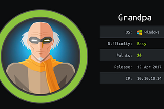 Grandpa — HackTheBox