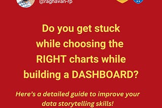 Choosing the Right Chart: A Practical Guide for Data Storytelling