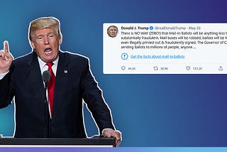 Twitter confirma que Trump podría ser expulsado después del día de la inauguración por reiteradas…