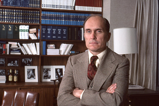 Robert Duvall’s Frank Hackett was a harbinger of 21st-century journalism and ethics