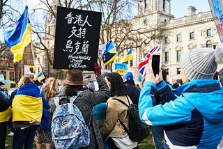 Ukrainian vs Russian = Cantonese vs Mandarin