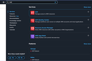 Create AWS IAM User with programmatic access.