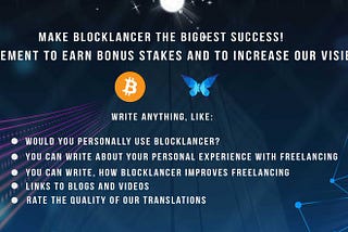 Blocklancer — Freelance Blockchain Distributed Autonomous Job Market?