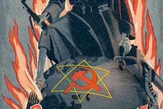 Anti-Communism Propaganda tied in with anti-semitism