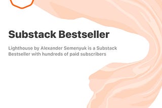 Becoming bestseller on Substack message to all
