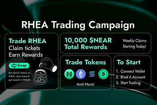 RHEA Trading Campaign — 10,000 $NEAR in Rewards