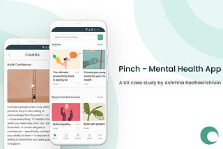 A mental health app for course correcting your negative emotions — a UX case study