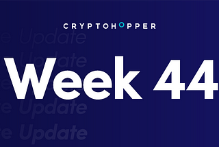 Crypto Market Cap Tops $1 Trillion| And More in This Weeks Crypto Update.