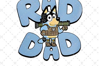 Bluey Png, Military Dad PNG, Bluey Family Png, Decal Files, Vinyl Stickers, Car Image