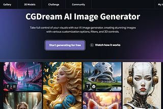 CGDream: AI-Powered Image Gen