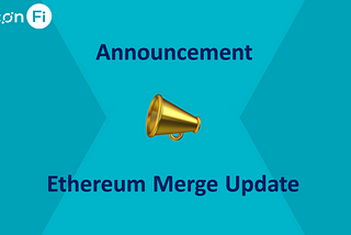 Ethereum Merge Update