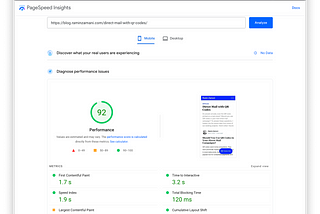 Page Speed Insights 01