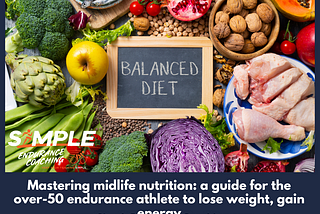 Mastering midlife nutrition: a guide for the over-50 endurance athlete to lose weight, gain energy