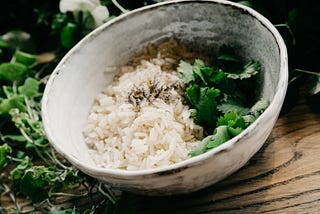 Cooking Organic Basmati White Rice