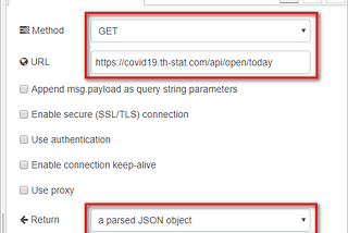 ดึงข้อมูล Covid-19 ประเทศไทย ด้วย Node-Red พร้อมแจ้งเตือนผ่าน Line Notify