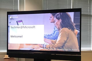 Empowering at Microsoft TechHer