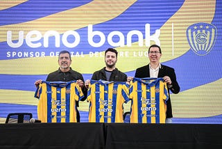 Impulsando el fútbol paraguayo: ueno bank firma alianza con el Club Sportivo Luqueño