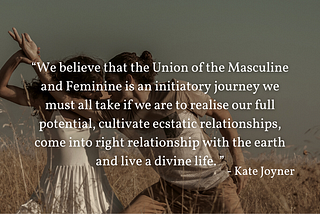 The Path of Sacred Union — the Holy Dance of the Masculine and Feminine