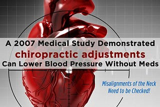 Did you now chiropractic adjustments can lower blood pressure?