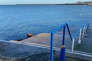 A November Swim in the Irish Sea