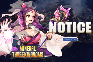 New Game: Mineral Three Kingdoms