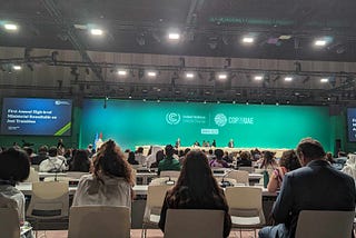 What I learned from COP28, as a scientist and as a human being