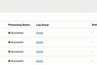 Quota Limit Dashboard in Oracle Cloud using Logging Analytics