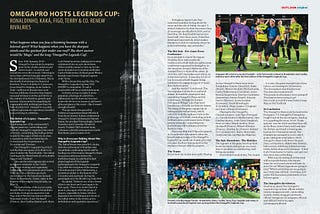 OmegaPro Legends Cup Featured in Outlook Magazines