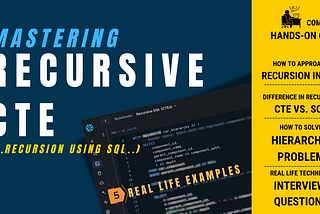 Recursive CTE With Examples