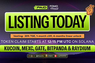 FOMO Listing Details — PAID x FOMO.fund