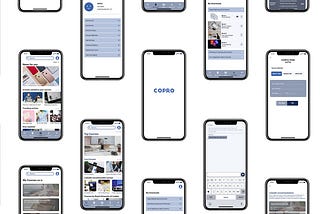 🔵 COPRO, my E- Learning App — UX/UI Design Case Study  🔵