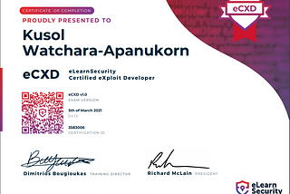 eLearnSecurity Certified eXploit Developer (eCXD) + XDS course review