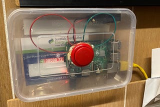 Red Button — A simple way of getting help to the aged