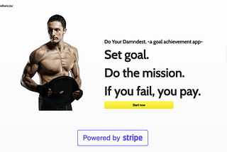 Mission challenge, pay for failure app “Do Your Damndest” 2.0 is now available.
