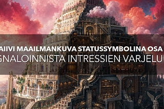 Naiivi maailmankuva statussymbolina osa II: signaloinnista intressien varjeluun