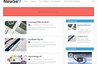 New Seo Blogger Template Free Download New SEO Premium Blogger Template Free