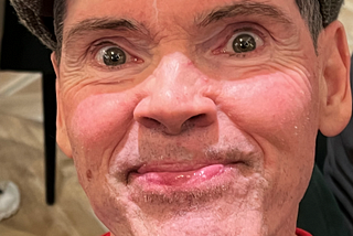 Film maker Michael D. Coffey, smiling