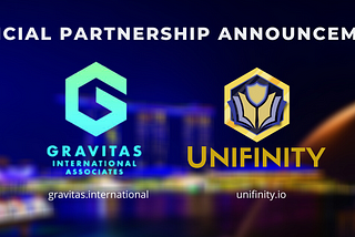 Unifinity and Gravitas International Partnership Highlights Importance of Education throughout…