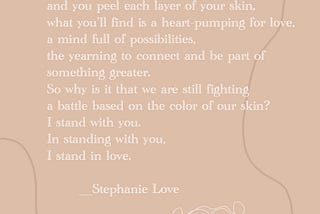 Standing In Love