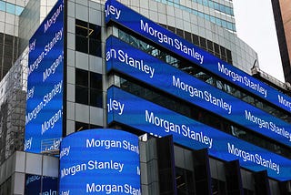 The Morgan Stanley headquarters building is seen on January 17, 2023 in New York City.
