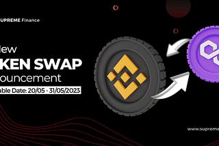 Token Swap Announcement