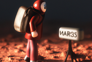 A UX WRITER SETS FOOT ON MARS!