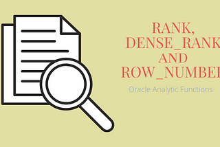 Interview Question- Row_Number() vs Rank() vs Dense_Rank() in SQL